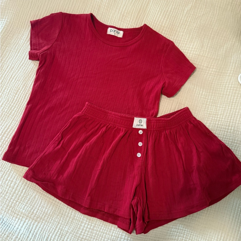Parke pointelle set